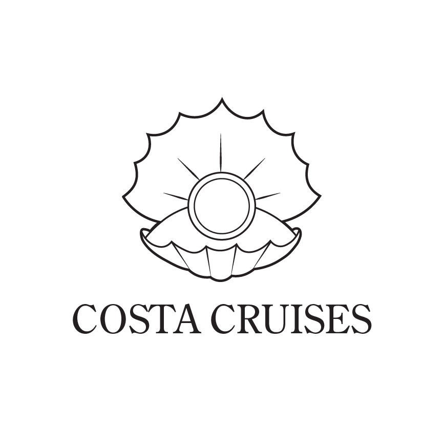 Costa Cruises corporate logo card