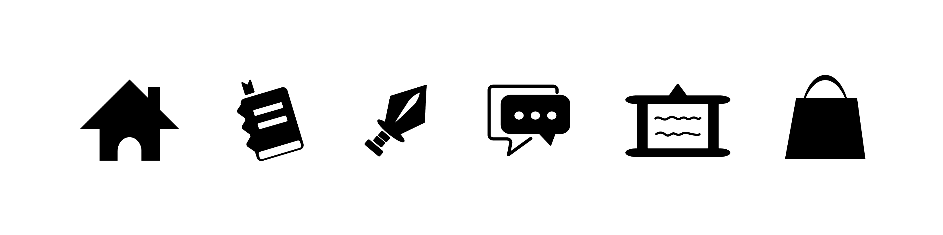Navigational icons