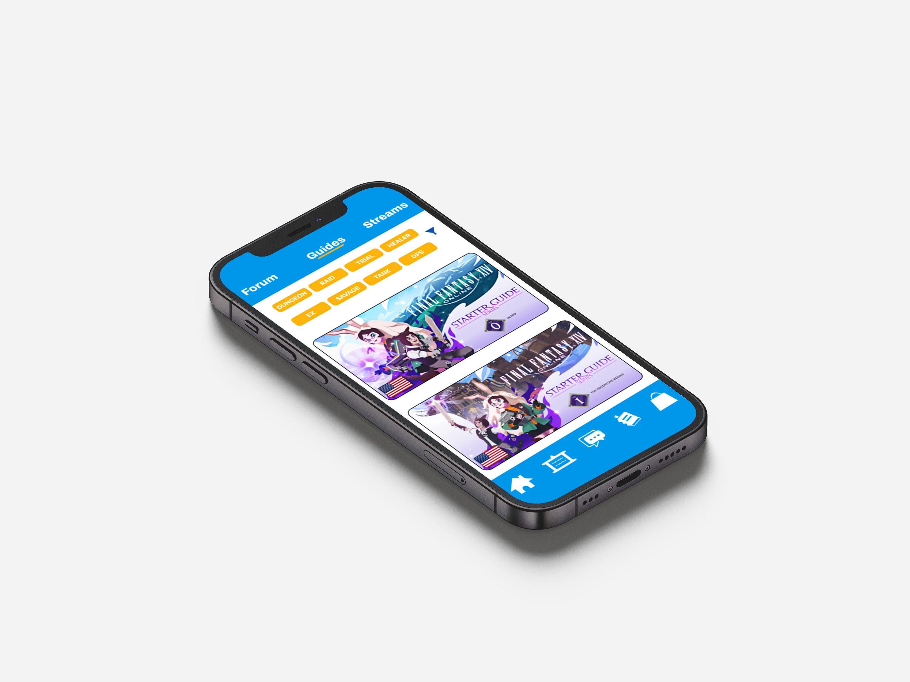 FFXIV Companion mobile app card